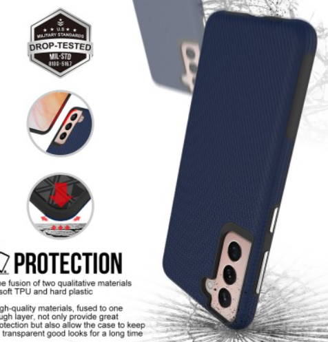 Rhinos Rugged Shockproof Case for Samsung Galaxy S21